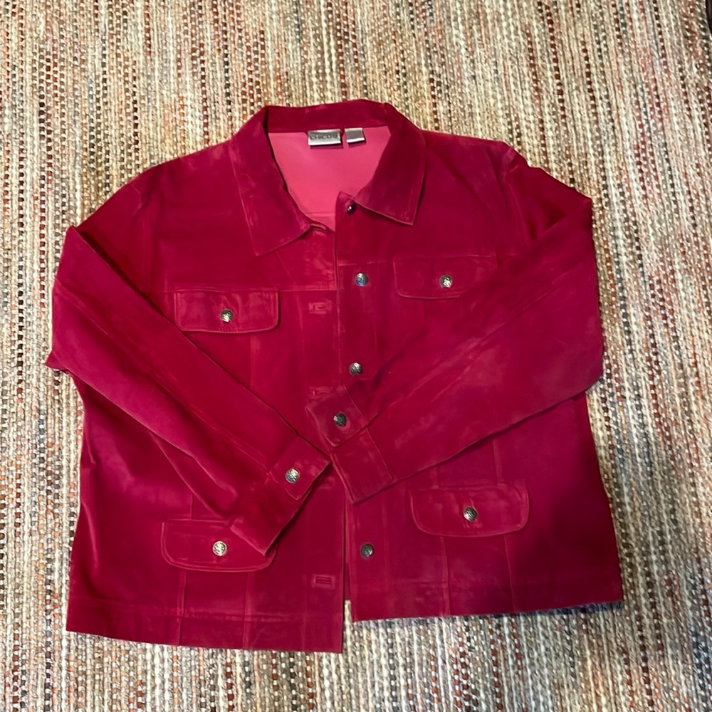 Chicos Red Jacket - image 1